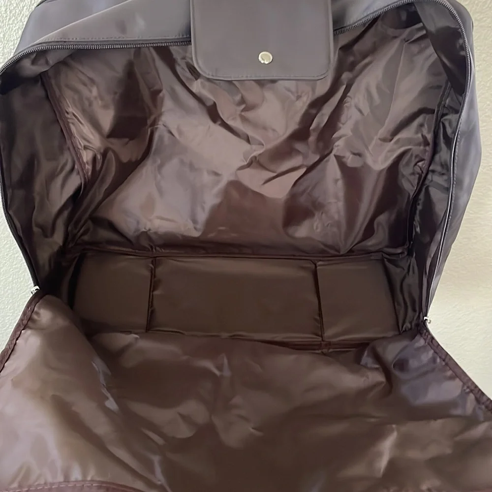 RARE! Omega Watch Speedmaster James Bond Folding Brown Tote Travel Carry On Bag